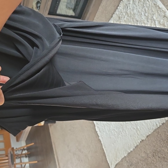 Lisa Rinna Black Sleeveless Maxi Dress    ✨️NEW✨️    ✨️  SIZE XL - Picture 3 of 9
